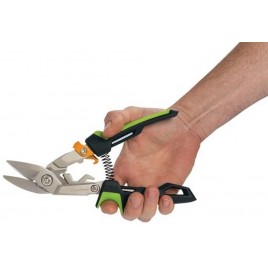 Fiskars PowerGear Nożyce do blachy wygięte 24,3cm, prawe 1027210