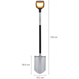 Fiskars Xact Szpadel ostry, 120cm 1066729