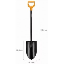 Fiskars Solid XL Szpadel ostry, długi trzonek, 126,5cm 1067517