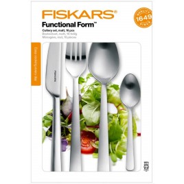 Fiskars Functional Form Zestaw sztućców 16 szt, matowe 1002958 (856216)