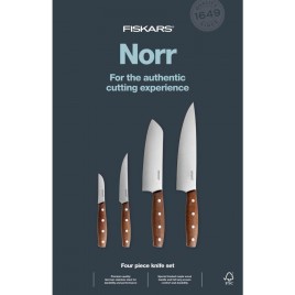 Fiskars Norr Zestaw noży, 4szt. 1066413