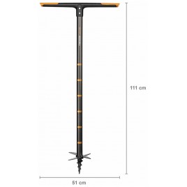 Fiskars QuikDrill M Świder, średnica 15cm, długość 110cm (134720) 1000638