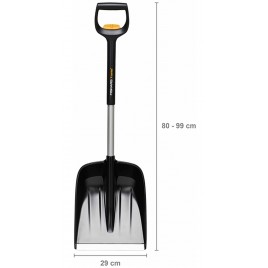 Fiskars X-series Teleskopowa łopata do śniegu, 80-99cm 1057187