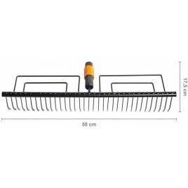 Fiskars QuikFit Grabie do trawnika, 58cm 135514 1000656