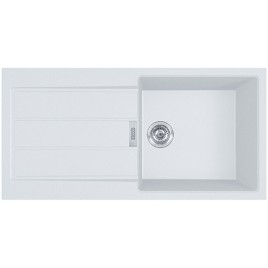 WYPRZEDAŻ Franke Sirius 2.0 S2D 611-100 zlew 1000×500 mm biały 143.0613.639 DROBNE USZKODZ