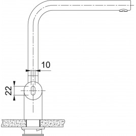 Franke FC 5489.501 ATLAS NEO SENSOR Bateria zlewozmywakowa, kuchenna 115.0625.489