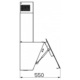 Franke Evo Plus FPJ 705 V WH/SS Okap kuchenny białe szkło 330.0528.061