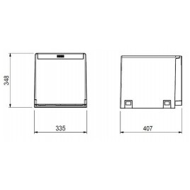 Franke Cube 40 sorter (2 kosze) 134.0039.330