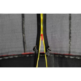 G21 SpaceJump Trampolina, 305 cm, czarna, z siatką ochronną 6904268