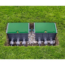 GARDENA Łącznik skrzynek na zawory 1"-1" 2758-20