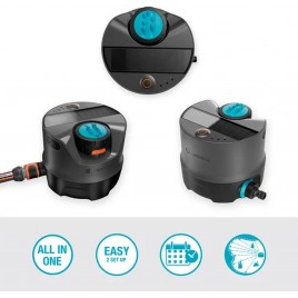 GARDENA AquaPrecise system nawadniania naziemnego, zasilany energią słoneczną 16000-29