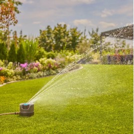 GARDENA AquaPrecise system nawadniania naziemnego, zasilany energią słoneczną 16000-29