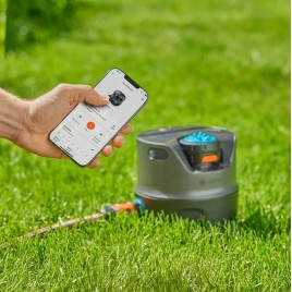 GARDENA AquaPrecise system nawadniania naziemnego, zasilany energią słoneczną 16000-29