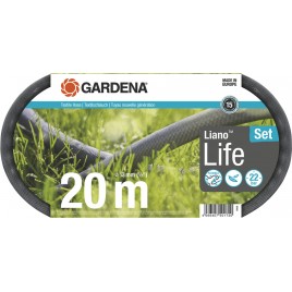 GARDENA Liano Life Wąż tekstylny (1/2"), 20 m zestaw 18450-20