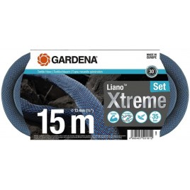 GARDENA Liano Xtreme Wąż tekstylny (1/2"), 15 m zestaw 18465-20