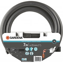 GARDENA Silent 4100 Pompa ogrodowa z wężem ssącym, zestaw 9052-20