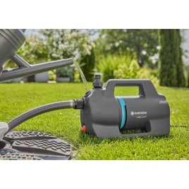 GARDENA Silent 4100 Pompa ogrodowa z wężem ssącym, zestaw 9052-20