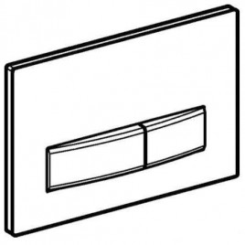 Geberit Sigma50 przycisk spłukujący, czarny/chrom 115.788.DW.2