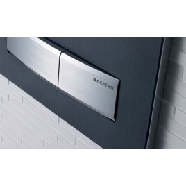 Geberit Sigma50 przycisk spłukujący, czarny/chrom 115.788.DW.2
