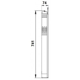 Grundfos SQ2-55 Pakiet pompy z 15 m kablem płaskim 96524431