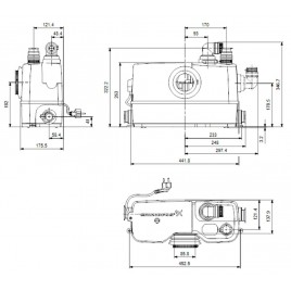 Grundfos SOLOLIFT2 WC-3 Pompa rozdrabniająca 97775315