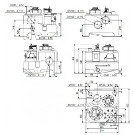 Grundfos Multilift MSS.11.3.2 Agregat podnoszący 400V 97901027