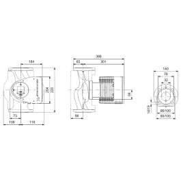 Grundfos MAGNA3 32-120 F Pompa obiegowa, 97924259