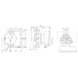 Grundfos MAGNA1 32-120 180 1x230V Pompa obiegowa 99221281