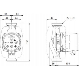 Grundfos ALPHA2 25-80 130 1x230V Pompa obiegowa 99411163