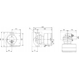 Grundfos MAGNA3 32-40 180 1x230V Pompa obiegowa PN10, 97924254