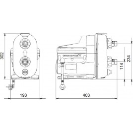 Grundfos SCALA 2 3-45 Pompa samozasysająca do podnoszenia cisnienia wody 98562862