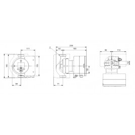 Grundfos Magna3 32-100 180 1x230V Pompa obiegowa PN10 97924257