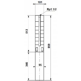 Grundfos SP 5A-17 pompa głębinowa z kablem 30 m 99055180