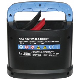 GÜDE Automatyczna ładowarka akumulatorów samochodowych GAB 12V/6V-10A-BOOST 85142