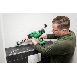 HiKOKI AC18DAWQZ Akumulatorowy pistolet do wyciskania 300/600 ml (18V/2,0Ah)