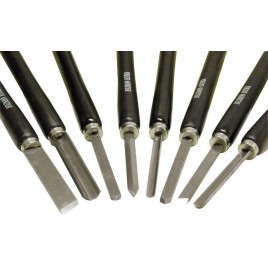 Holzmann Dłuta tokarskie (8 sztuk) H8TLG