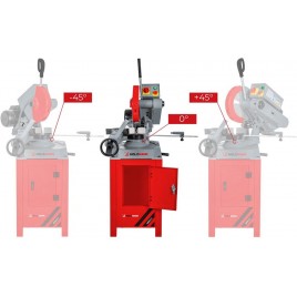 Holzmann Piła tarczowa do metalu z podstawą (300x25,4mm/2200W) MKS300_400V