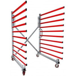 Holzmann Dwustronny rozciągany wózek lakierniczy stojak (50kg/500kg) TAW140