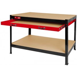 Holzmann Stół warsztatowy z szufladą (100kg/1210x605mm) WT40