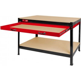 Holzmann Stół warsztatowy z szufladą (100kg/1210x605mm) WT40