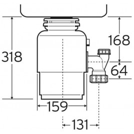 InSinkErator 46-2 Młynek do odpadów