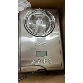 WYPRZEDAŻ DOMO Automatyczna maszynka do lodów, 1,5 L, DO9066I PO SERWISIE 