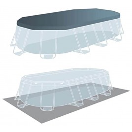 INTEX Prism Frame Premium Oval Pools Basen Set 503 x 274 x 122 cm 26796NP