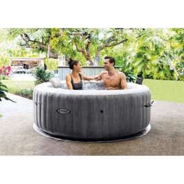 INTEX Purespa Greywood Deluxe HWS 800+ Dmuchany Basen 196 x 71 cm 28440