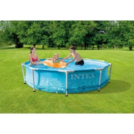 INTEX METAL FRAME POOLS Basen 305 x 76 cm pompa kartuszowa 28208GN