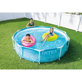 INTEX METAL FRAME POOLS Basen 305 x 76 cm pompa kartuszowa 28208GN