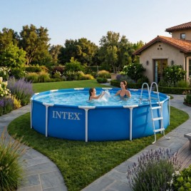 INTEX Metal Frame Basen 366 x 76 cm 28210NP