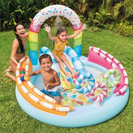 INTEX Candy Fun wodny plac zabaw basen 170x168x122cm 57144NP