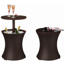 KETER COOL BAR RATTAN Barek ogrodowy, antracyt 17194548