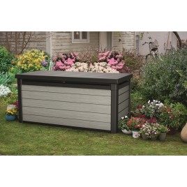 KETER DENALI DUOTECH 570L Skrzynia ogrodowa 151,7 x 72,5 x 70 cm, szarobrązowa 17205943